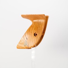 Rune Onyx, premium wood grip for recurve bow, barebow, olympic