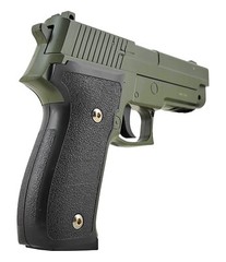 Black G26 Full Metal Airsoft Gun Spring Powered 320 Fps 6mm Bbs Large Size