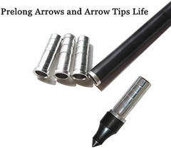 12 Pack Archery Arrow Aluminum Inserts for ID 6.0Mm / 6.2Mm / 7.6Mm Carbon Arrow