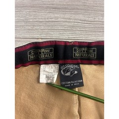 On Course Cotton Naturals Tan Equestrian Riding Breeches Pants USA 34 Long 538