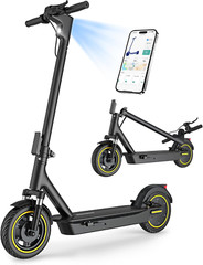 Electric Scooter, 8.5″ /10“Tire, 16/19/22Mph Top Speed, 12/22/28 Miles Long Rang
