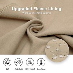 Women Winter Riding Equestrian Pants Fleece Lined Equestrian Breeches Horseba…