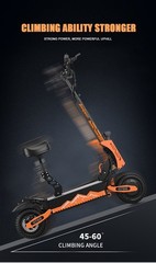 Electric Scooter for Adult 5600W Dual Motor 50MPH 60V 27AH Folding Fast Escooter