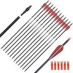 Carbon Arrows for Hunting & Target Practice – 26, 28, 30 Inch Options