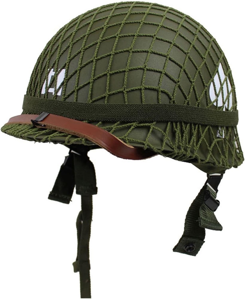 WWII US Army Helmet Replica, WW2 Helmet, M1 Medium, green