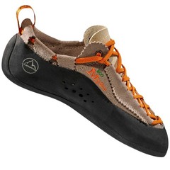 Very Good La Sportiva Mythos Eco Men’s Climbing Shoes, Taupe, M45.5