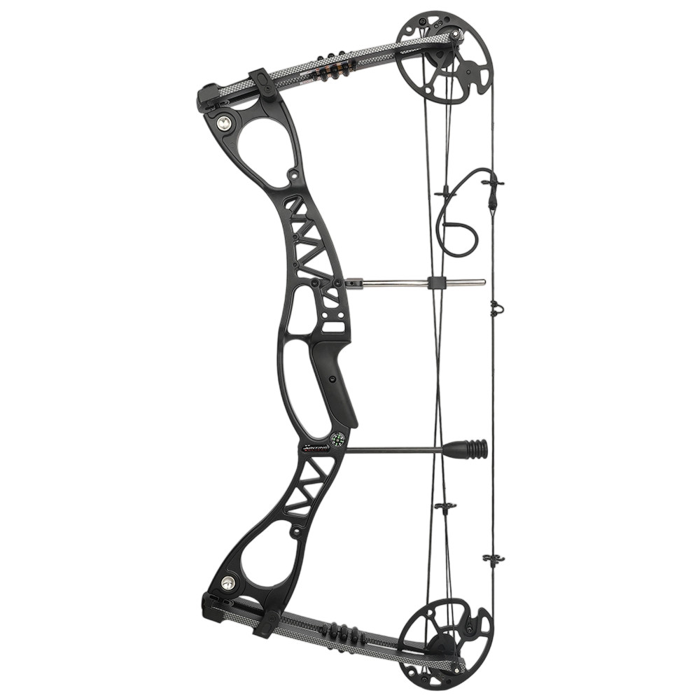 33″ Compound Bow Arrow Set Adjustable 0-70lb 320fps Archery Bow Hunt Shoot RH LH