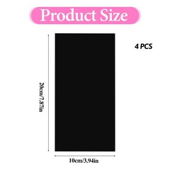 Light Dimming Stickers LED Blocking Self-Adhesive 4 Pcs 8 x 4 Inch