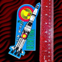 Vintage 1988 Walker Skateboards Tim Morris Sticker (Original Not A Reissue)