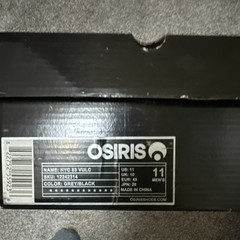 Osiris NYC 83 Vulc Men’s Skateboarding Shoes Grey/Black US Size 11