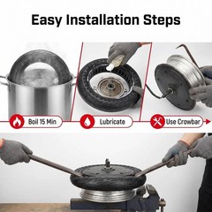 1 Pcs Solid Tires 10×2.125 Inches Electric Scooter Wheels Replacement Tire Fr…