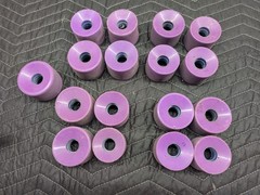 Orangatang Stimulus 70mm 83a Durometer Purple Bundle Longboard Wheel Lot