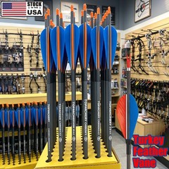 1 Dozen 31″ Pure Carbon Arrows ID4.2mm Archery Recurve&Compound Bow Target Hunt