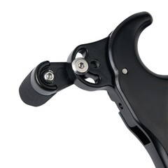 4 Finger Grip Thumb Trigger Archery Release Aid for Compound Bow 360° Rotate