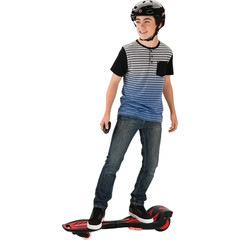 Razor RipStik Electric Caster Board with Power Wireless Remote, Red