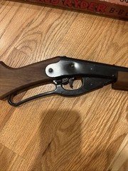 Vtg Daisy Model 1938B Red Ryder BB Gun-Used- works great-with 1988 original box