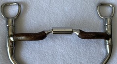 MYLER HBT Shank Low Port Comfort Snaffle Bit~5-1/2″Sweet Iron Mouth~MB04~Level 2