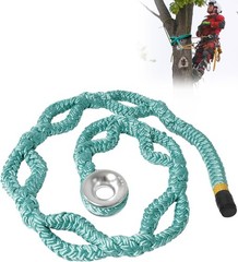 40203 Rigging Ring Sling Rope, 0.86″ x 7.2′ Arborist Rope with 35mm Aluminum Rin