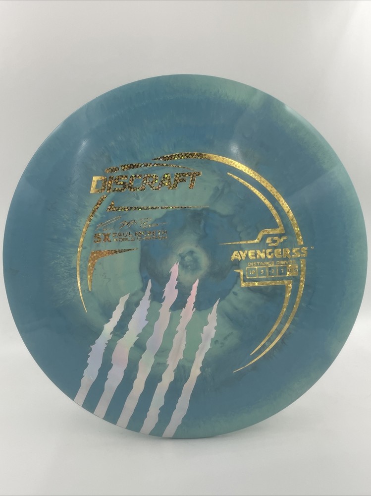 Discraft Paul Mcbeth Esp Avenger SS 5x CLAW STUNNING TEAL SEAFOAM SWIRL