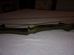 Bear Whitetail Hunter Green Camo Compound Bow