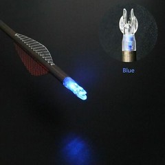 6/12Pc Lighted Nock for Archery Arrows with .244/6.2mm Inside Diameter Led Nocks