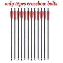 20 in Crossbow Bolts Carbon Crossbow Arrows +/OR 100 Grain Hunting Broadheads