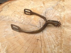Antique small boot spur, no markings, 100 + years old