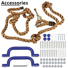 Yaegoo 25pcs Rock Climbing Holds, Rock Climbing Holds with Climbing Rope and …