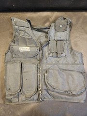 Swiss Arms – Black Military Tactical Ammo Vest – Airsoft / Paintball – Pre Owned