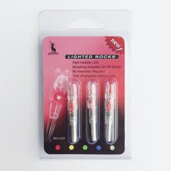 6/12Pcs Automatically LED Lighted Shooting Nocks Archery Arrow Nock Tail 6.2mm