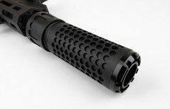 Shadow MKII 4″ Muzzle Brake & Blast Redirect Sleeve Combo for 1/2*28 GBB AEG SYS