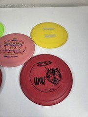 Disc Golf Discs Lot of 5 Innova Approach Midrange and Distance Discs Inked USED