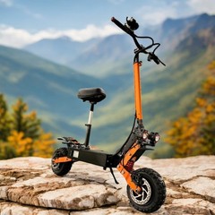 USA Stock 60v 6000w 30ah 50MPH Fast Speed Dual Motor Adult Electric Scooter