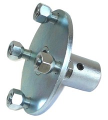 (2) 4″ x 4″ Lug 1″ Live Axle Hubs for 1994-Earlier Manco Dingo 285 286 Go Kart