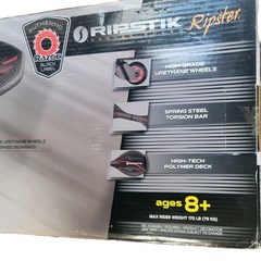 Razor RipStik Caster Board RED & BLACK Skateboard New In Box