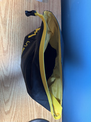 NEW La Sportiva Chalk Bag Yellow Black