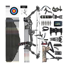 Archery Compound Bow Set PRO,Draw Weight 20-70 LBS, Draw Length 24″-30″, IBO …