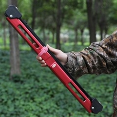 Archery Folding Bow 55lbs Straight RecurveBow 54» Tactical Survival Hunting Bow