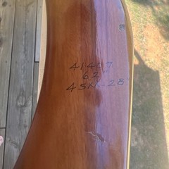 Ben Pearson Vintage Apex 13, 41407 /62″/ 45XX-28″ Few Scratchs