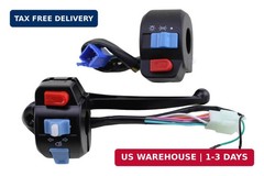 1 Sets 12V Control Switch Horn Turn Signal Waterproof Scooter Left and Right Han