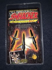 Swhacker SWH00201 2 Blade 100 Grain 1.75» Cut Broadhead – 3 Pieces – Black