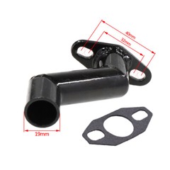 32-40mm Colorful Offset Intake Manifold Carburetor Fit 49/66/80cc Motorized Bike