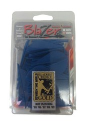 Bohning Archery Blazer 2 Inch Broadhead Vanes: (100 Pack) Blue: 10832BL2