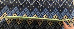 New In Shrink Brand X Riot Stick Skateboard Deck Pea Olive Green Reissue 80’s