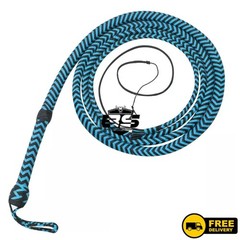 Handmade Nylon Paracord Bullwhip 4–12 FT 16 Plait Balanced Custom Bull whip