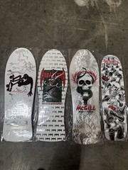 Bones Brigade Series 17 Powell Peralta Set of 4 Skateboard Decks McGill Mullen