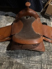 Vintage Western Y Saddle Imported From Texas Bought In 1990