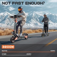 RUITOO T2 MASTER Electric Scooter for Adults, 3200W, 35MPH, 40 Miles, Commuter
