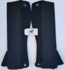 HALF CHAPS HORSE RIDING EQUESTRIAN ADULT S/M/L/XL AMARA BLACK-BROWN-PINK-PURPLE