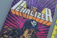 101 Gabriel Rodriguez Punisher ‘Penalizer’ Prime 8x31in Rare 90s Skateboard Deck